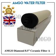 AMGO Diamond 8.5" Ceramic Water Filter Short Mount (Ceramic Filter A)