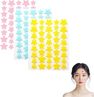 WUSJCOF Pack of 120 Anti-Pimple Patches, Invisible Hydrocolloid Pimple Patch Stars with Tea Tree Oil
