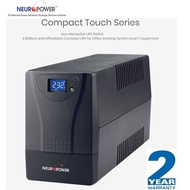 NEUROPOWER Compact Touch Series - Line Interactive UPS 850VA - 2000VA