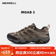 迈乐（Merrell）MERRELL迈乐男款户外徒步鞋MOAB3防滑耐磨轻量登山徒步鞋