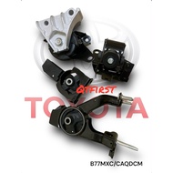 ENGINE MOUNTING KIT SET 4-PCS NEW MADE IN MALAYSIA FOR TOYOTA CALDINA 2.0L 2003-2008 AZT241 1AZ-FE