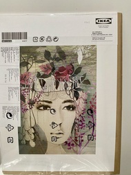 IKEA TVILLING Anahata Katkin 掛畫 兩幅