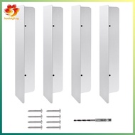 [hzsdakjjh.] For Garage Door Seal Strip 4 Pcs Weatherproofing Shield Seal Guard Barrier for Garage H