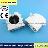 【8-10pcs】 Home lamp tube lighting holder T8 lamp holder G13LED lamp holder fluorescent lamp stand la