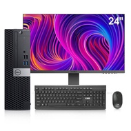 Dell OptiPlex 5050 Desktop Computers with 24 inch Koorui Monitor PC Bundle,32GB DDR4 Ram 512GB M.2 N