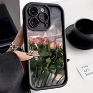 MAWAR Rose Pattern Soft Case Oppo Reno 5 3 6 7 7Z 8 8Z Case Oppo Reno8T Case Oppo F9 F11 F21Pro Case Oppo Find X3 Lite a1x Holiday Gift Fashion Silicone TPU Soft Shell