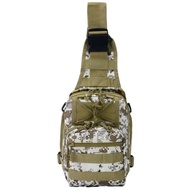 Lupe 511 Small Military Bag Camouflage Oxford Cloth Crossbody Mens Sports Outdoor Tactical Chest Bag
