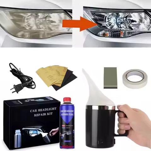 Car Headlight Restoration Repair Kit Liquid Polymer Chemical Polishing Set Headlight polishing Clean