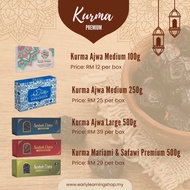 GIFT BOX KURMA AJWA, SAFAWI DAN MARIAMI - (Premium Quality Dates/Ramadan Gift Set/Makanan Sunnah)