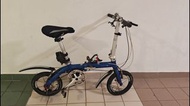 超輕全合金鋁美國DAHON dove plus（412 Plus）改裝3速升級版