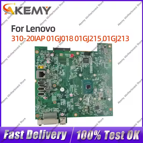 For LENOVO IdeaCentre 310-20IAP 01GJ018 Notebook Motherboard 01GJ215 01GJ213 J3350 J3355 J4205 100% 