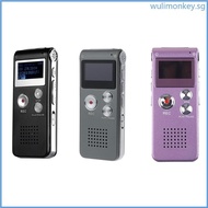 WU 8GB Clip USB Digital Voice Recorder Activated Digital o Voice Dictaphone Recorder Recording Pen Stereo Mp3 Player for
