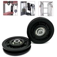 105MM Universal Gym Bearing Pulley Nylon Bearing Pulley Wheel Cable Fitness Bearing Pulley Fitnes