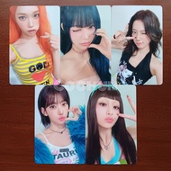 Le Sserafim Official Photocard Spaghetti QQ Music Chaewon Eunchae Kazuha Sakura Yunjin