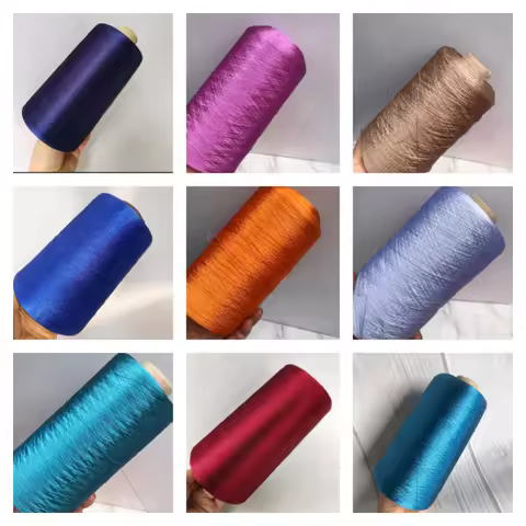 500g/Roll Tencel Pendant Texture Soft Cotton Tencel Summer Crochet Line DIY Hand-woven Sun Protectio