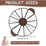Cake Portion Marker, Cheesecake Cutter 10/12 Slices Pie Cutters ABS Cake Divider Portion Marker with