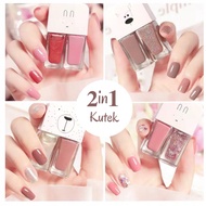 KUTEK FEALI 2IN1 TONE KUTEK KOREA Cat Kuku Gel Nail polish