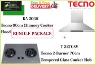 TECNO HOOD AND HOB BUNDLE PACKAGE FOR ( KA2038 &amp; T 22TGSV ) / FREE EXPRESS DELIVERY