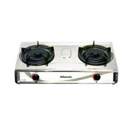 RASONIC 樂信 RG-30S-TG 座檯式雙爐頭煮食爐 煤氣 兩邊雙環爐頭、獨立細芯火、四種火力調校