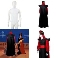 The Return Aladdin Of Jafar Cosplay Robe Cloak Cape Hat Costume Outfit Wizard