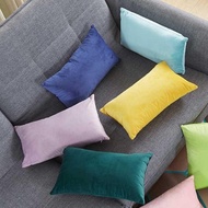 Rectangular sofa velvet backrest pillow 40cmx55cm, home decor decorative pillow, high quality body p