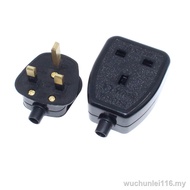 NEW UK British Standard Power Adaptor BS1363/A Detachable Female socket Male plug 13A 250V Black Whi