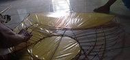 kerangka layangan ram raman rakit sendiri .ukran 1m .