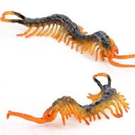 Foreign Trade Simulation Wild Animal Centipede Model Children Static Early Education Cognition Tricky Centipede Ornament Model Toy