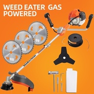 43cc 2-Cycle Gas Powered Weed Eater Weed Trimmer Gas String Trimmer Anti-Vibration System Tube Orang