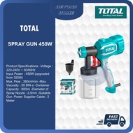 TOTAL 450W ELECTRIC SPRAY GUN /  PENYEMBUR CAT ELEKTRIK / CORDED / PAINT SPRAYER  电动喷漆机