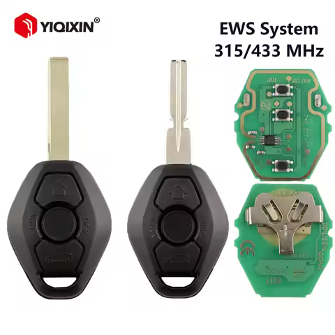 YIQIXIN Remote Car Key For BMW EWS System X3 X5 Z3 Z4 E36 E38 E39 E46 E53 E60 E65 E83 1 3 5 7 Series