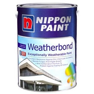 (NO RETURN/ NO EXCHANGE )Nippon Paint WeatherBond 1 Litre