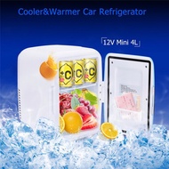4L Mini Portable Cooler &amp; Warmer Fridge Car/Home Use Mini Refrigerator
