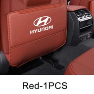 2PCS Leather Car Seat Back Anti Kick Pad Protector Mat Cover for Hyundai Stagazer Creta Accent Getz 