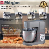 MORGAN 1500W STAND MIXER WITH 6.7L STAINLESS STEEL BOWL MSM-SB1500