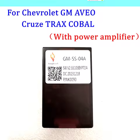 20 PIN XP Canbus Box GM-SS-04A Decoder Adapter For Chevrolet GM Series AVEO Cruze TRAX COBAL Opel