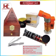 Bakhoor Set 5in 1|Oud Mood/Pure Musk//Ragba/Dirham Wardi/ Teef Al Hub/ Bint Hooran