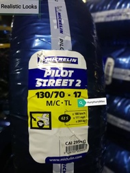 Michelin 130/70-17 Pilot Street 2 Tubeless Tyre