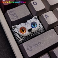 Humha Artisan Cheshire Cat keycap 1.75U 2U Hand made Resin keycap mechanical keyboard keycap persona
