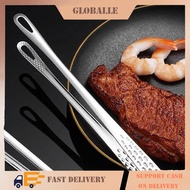 Stainless Steel 28 cm Food Tongs, Non-Slip Handle Steak Sugar BBQ Clip, Multifunctional Kitchen Cook