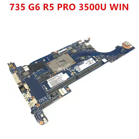 For HP EliteBook 735 G6 Laptop Motherboard L62283-601 L62283-001 UMA R5 PRO 3500U WIN 6050A3044101 1