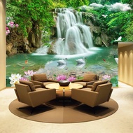 3D WALLPAPER CUSTOM WALLPAPER 3D WALLPAPER WATERFALL VIEW 9