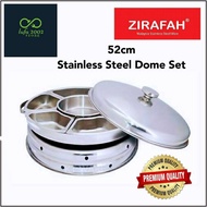 52cm stainless Steel serving dome set party dome SET BUFFET SET DOME KATERING DOME