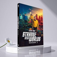Original Star Trek: Strange New Worlds Season 3 DVD Movie Strange New Worlds 3DVD HD American Drama 
