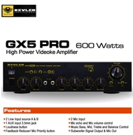 Kevler GX5 PRO High Power Videoke Amplifier 600W x 2 GX 5 GX-5 GX5PRO GX 5PRO GX-5PRO