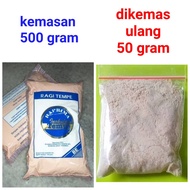 Ragi Tempe Super "RAPRIMA" Kualitas No. 1/ Kemasan Repack (50 gram) untuk 20 kg Kedelai