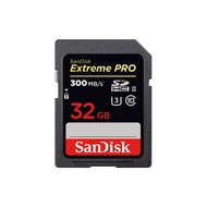Extreme Pro - Flash Memory Card - 32 GB - SDHC UHS-II - Black SanDisk Extreme Pro - Flash Memory Car