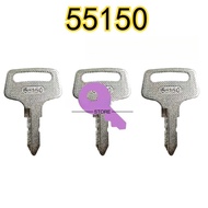 10/5/2/1pcs New 55150 Ignition Switch Keys 37410-55150 for Kubota Tractor BX1500 BX1800 BX1830 BX22 