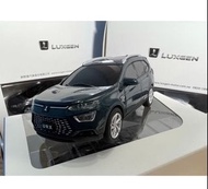 LUXGEN 納智捷 URX 藍色 1:43 模型車 全新 收藏!