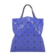 ISSEY MIYAKE 三宅一生 BAOBAO 6x6亮面雙色手提包-淺藍×藍/平行輸入